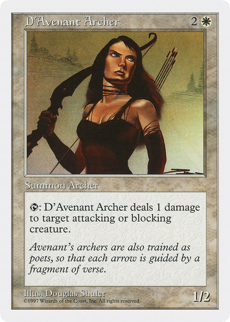 D'Avenant Archer (5ED-23) - Fifth Edition