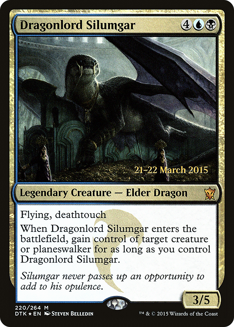 Dragonlord Silumgar (PRE-220) - Dragons of Tarkir Promos Foil