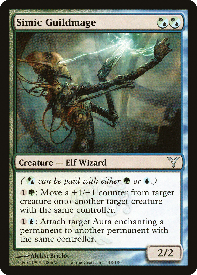 Simic Guildmage (DIS-148) - Dissension Foil