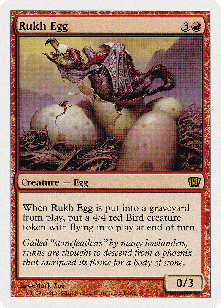Rukh Egg (8ED-216) - 8th Edition
