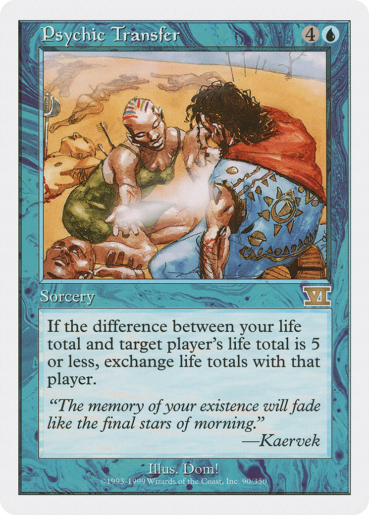 Psychic Transfer (6ED-090) - Classic Sixth Edition