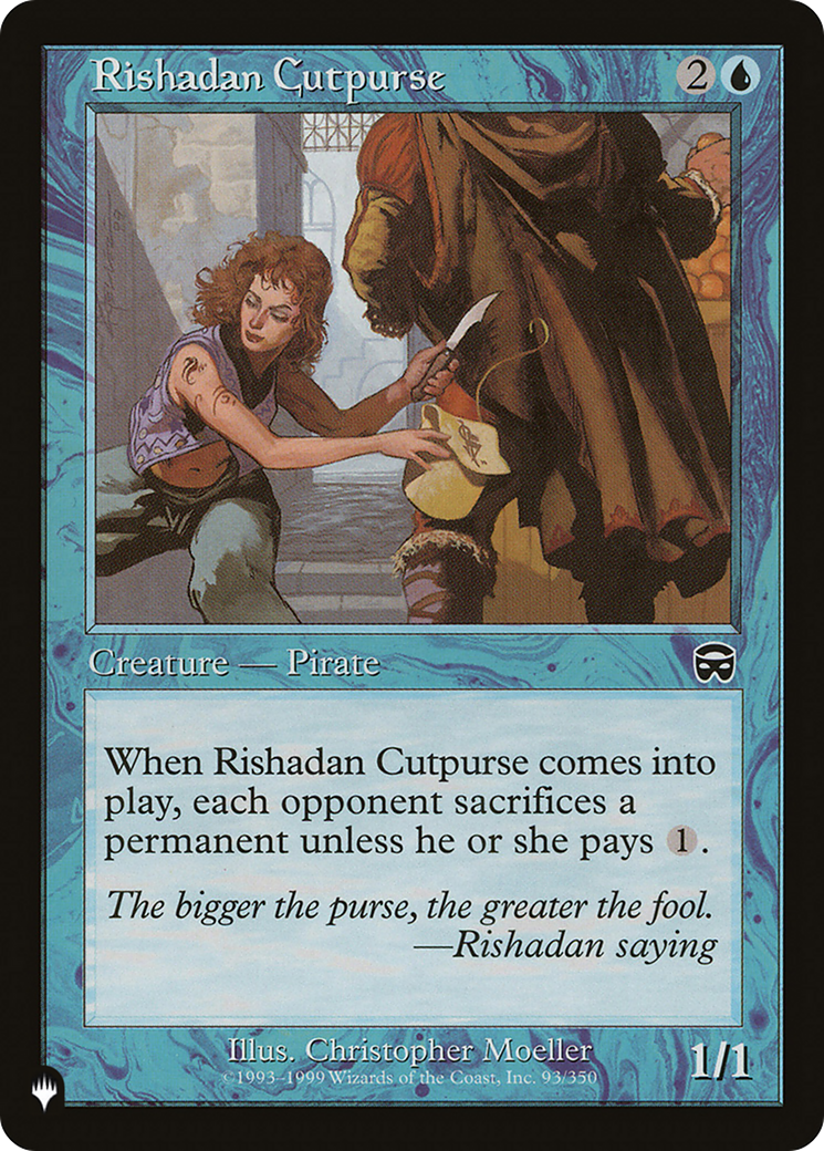 Rishadan Cutpurse (LIST-093/350) - The List