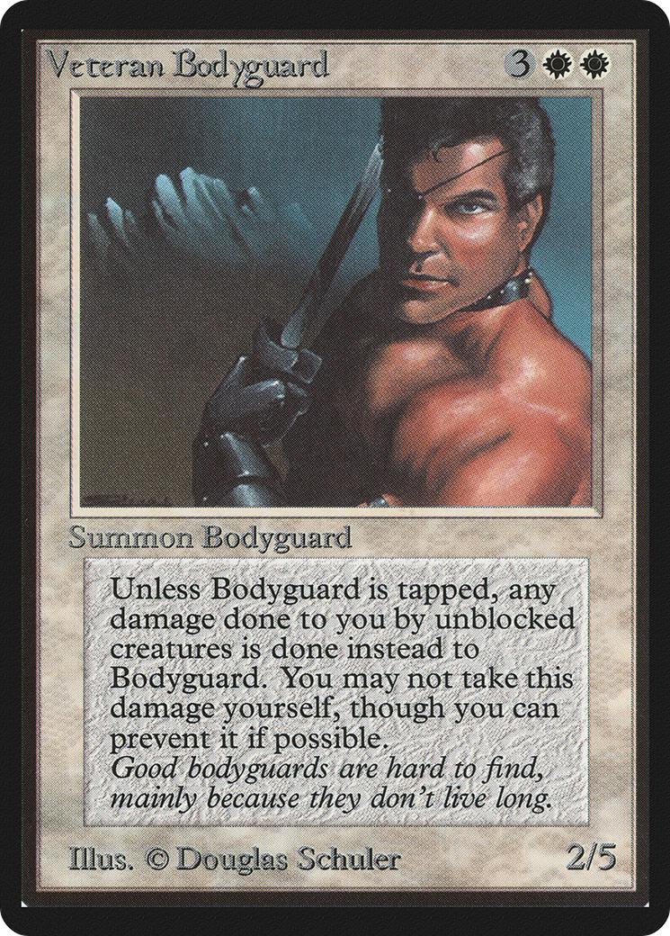 Veteran Bodyguard (LEB-42) - Limited Edition Beta
