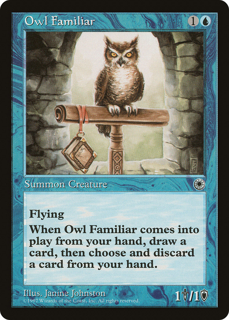 Owl Familiar (POR-63) - Portal