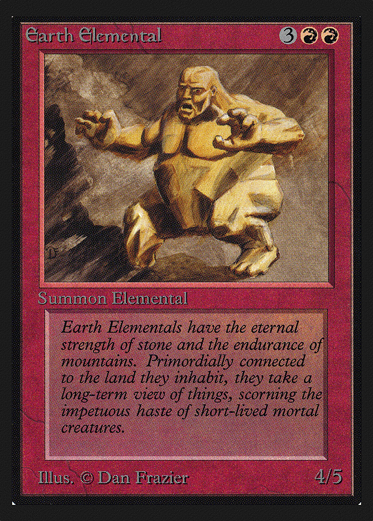 Earth Elemental (CE) (CED-145) - Collectors' Edition