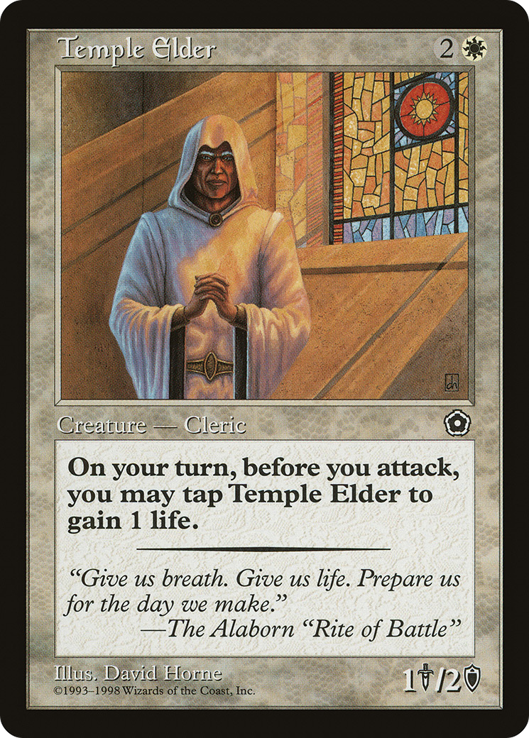 Temple Elder (P02-24) - Portal Second Age