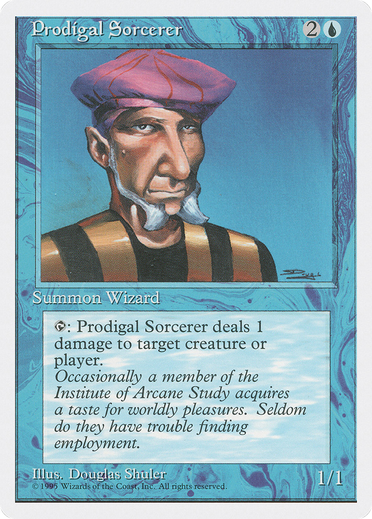 Prodigal Sorcerer (4ED-94) - Fourth Edition
