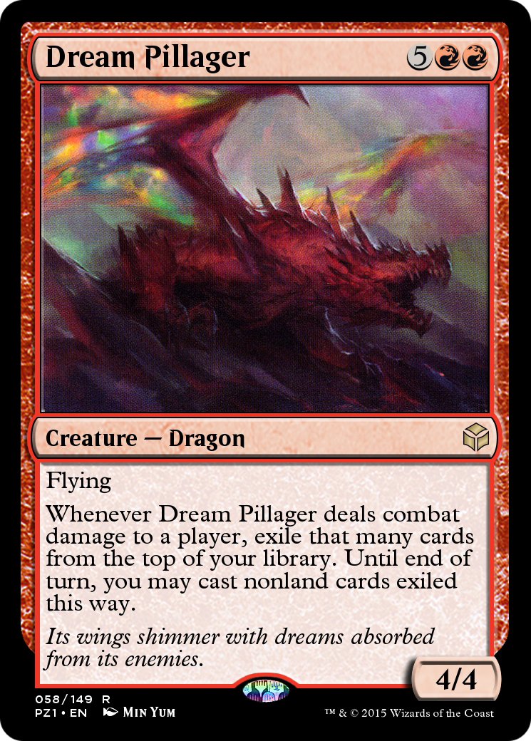 Dream Pillager (PZ1-058) - Legendary Cube Prize Pack Foil