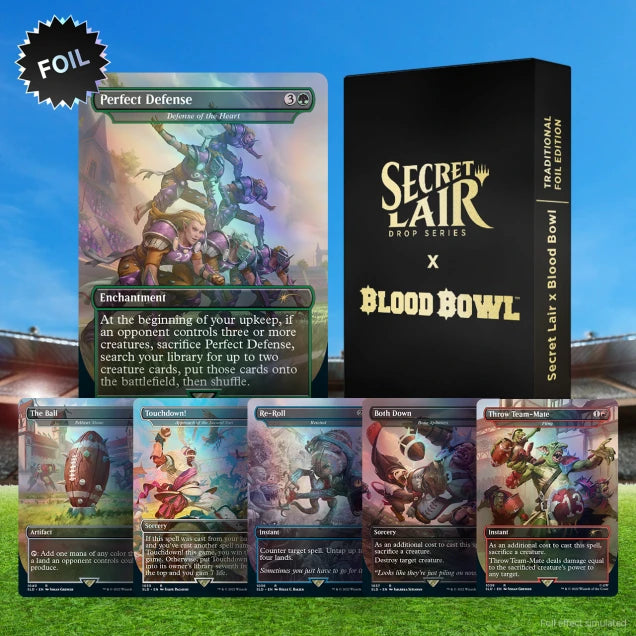 Magic the Gathering - Secret Lair x Blood Bowl - Traditional Foil
