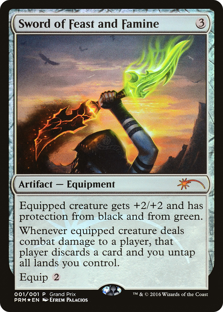 Sword of Feast and Famine (GPP-2016b) - Grand Prix Promos Foil