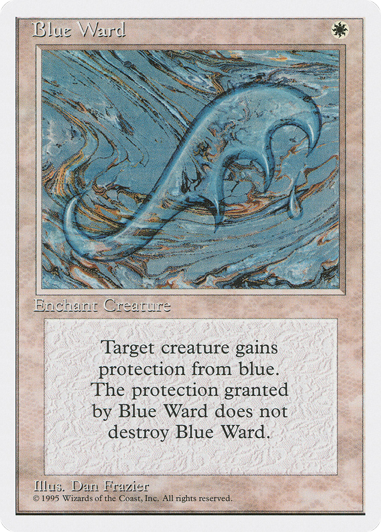 Blue Ward (4ED-10) - Fourth Edition