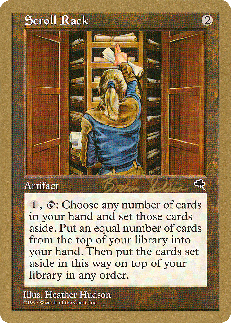 Scroll Rack - 1998 Brian Selden (TMP) (WCD-BS308) - World Championship Decks 1998