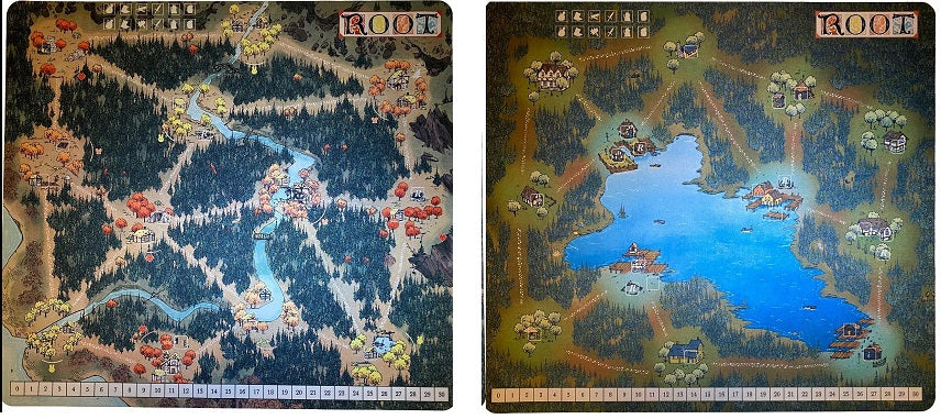 Root: Mountain / Lake Playmat