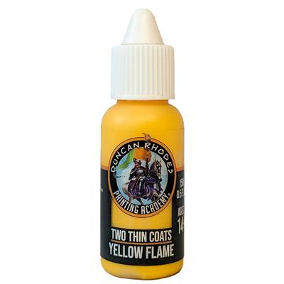 Yellow Flame - Two Thin Coats