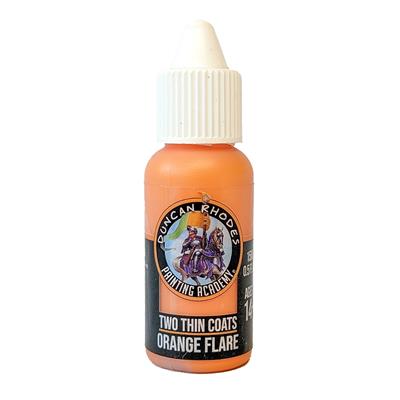 Orange Flare - Two Thin Coats
