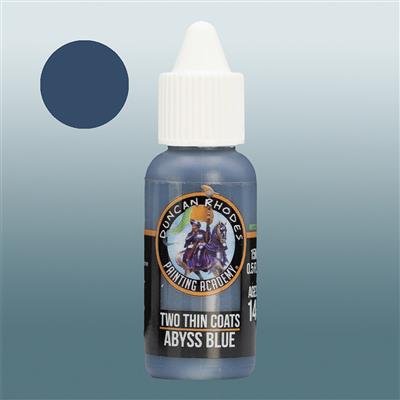 Abyss Blue - Two Thin Coats