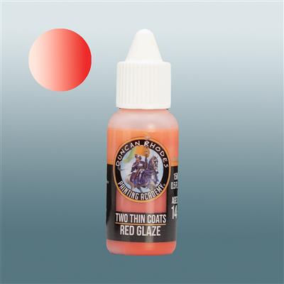 Red Glaze - Two Thin Coats