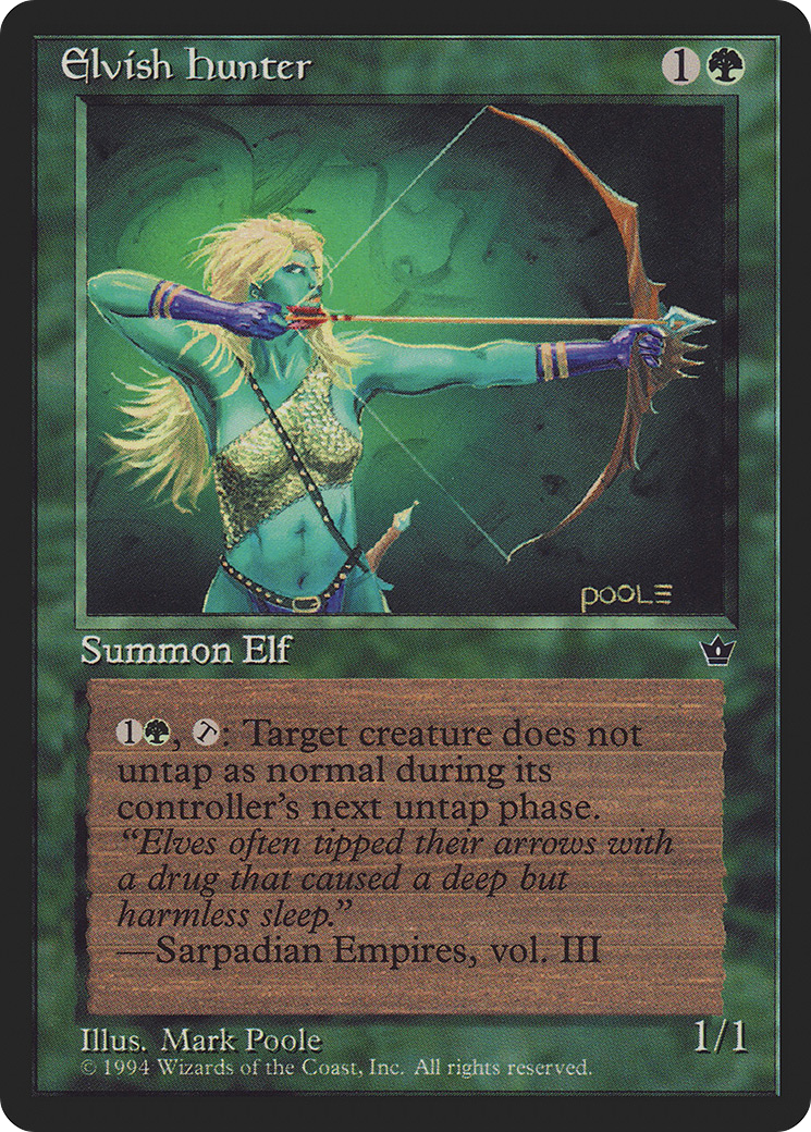 Elvish Hunter (FEM-67) - Fallen Empires