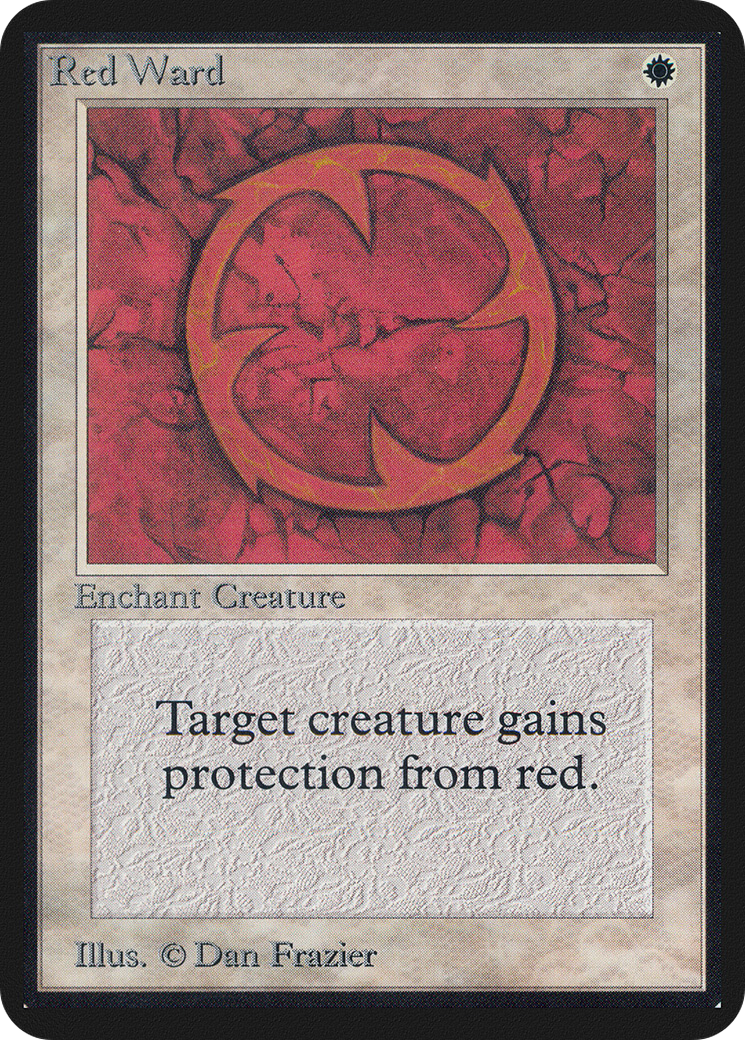 Red Ward (LEA-33) - Limited Edition Alpha