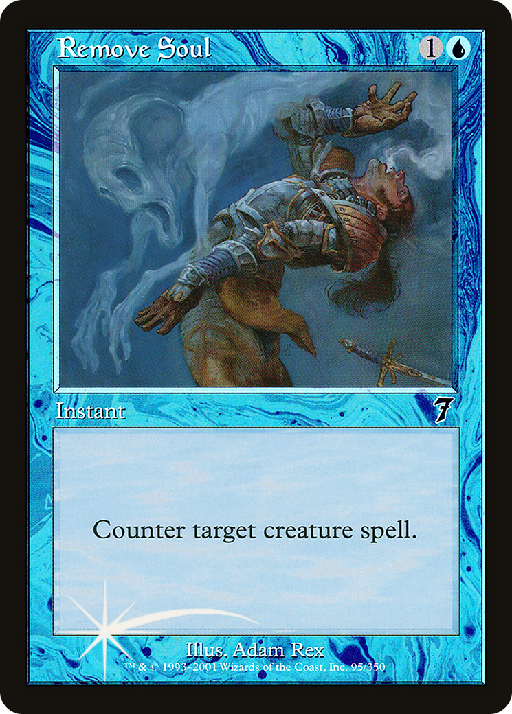Remove Soul (7ED-095) - 7th Edition Foil
