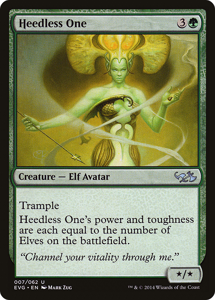 Heedless One (DD3-7) - Duel Decks Anthology: Elves vs. Goblins