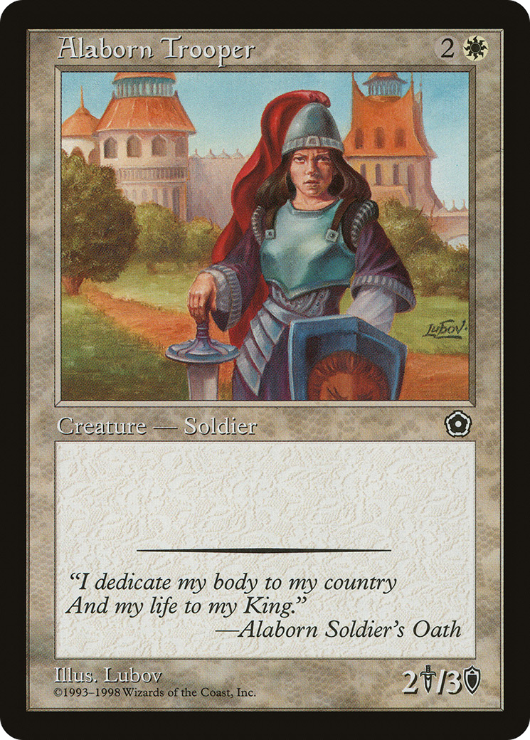 Alaborn Trooper (P02-4) - Portal Second Age