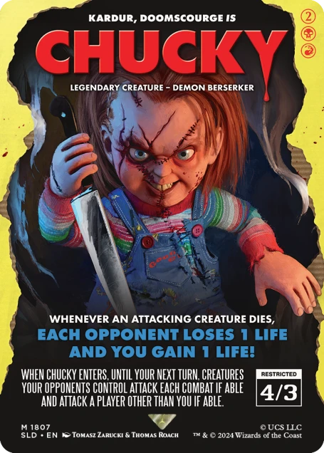 Magic the Gathering - Secret Lair x Chucky - Non Foil