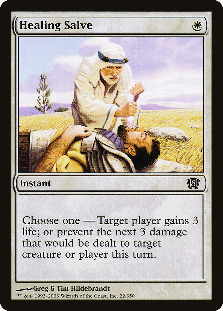 Healing Salve (8ED-022) - 8th Edition Foil