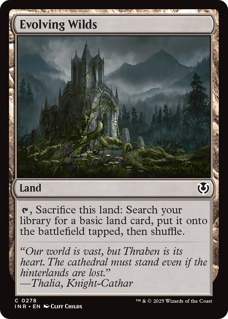 Evolving Wilds (INR-278) - Innistrad Remastered Foil