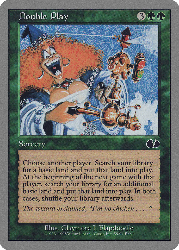 Double Play (UGL-055) - Unglued
