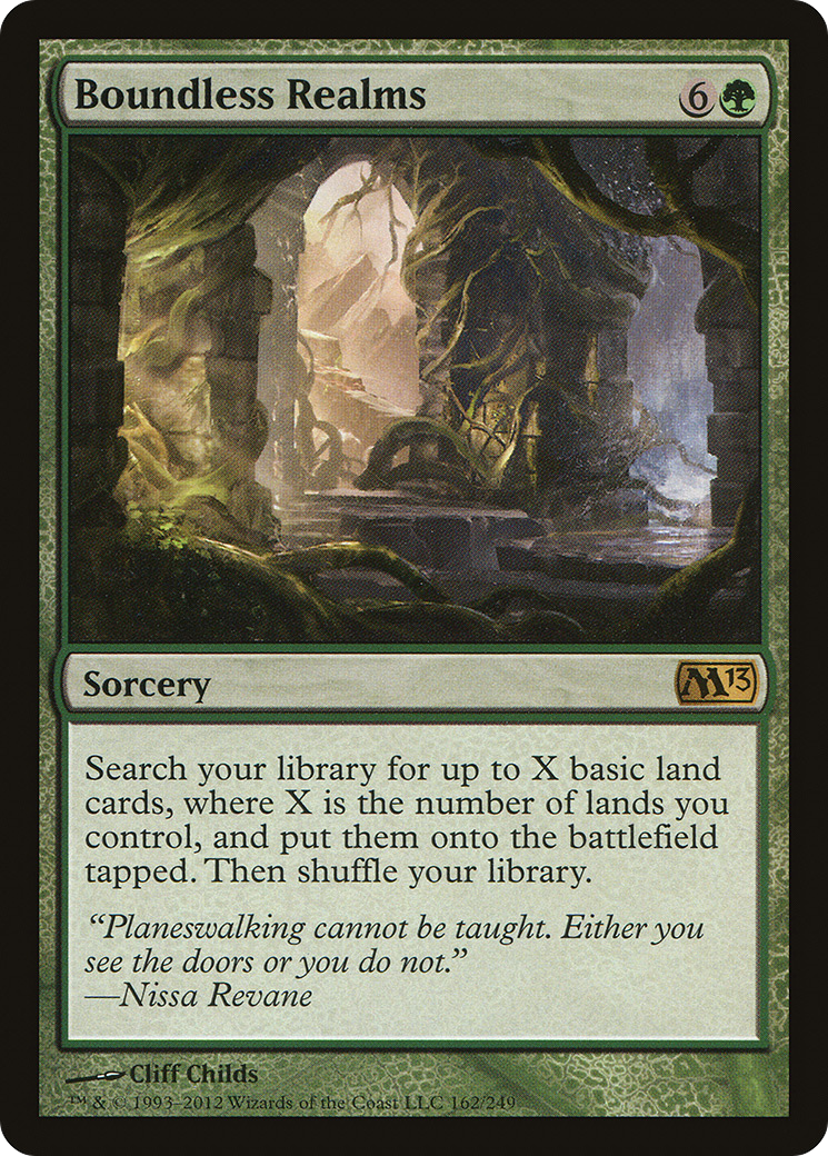 Boundless Realms (M13-162) - Magic 2013 Foil