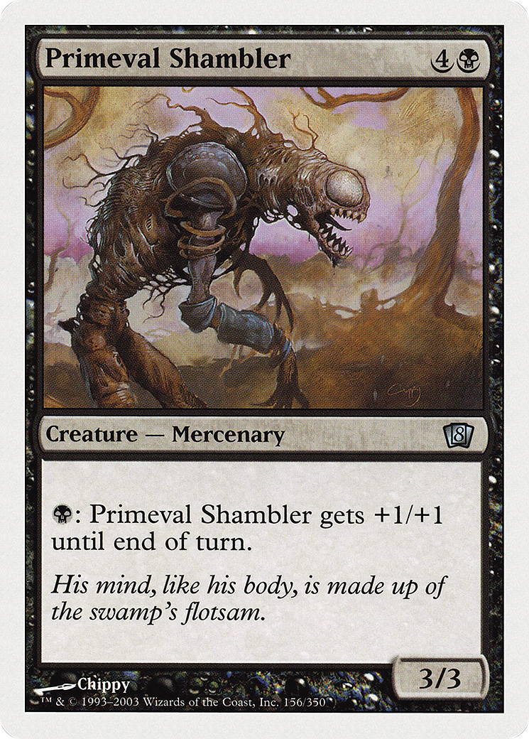 Primeval Shambler (8ED-156) - 8th Edition