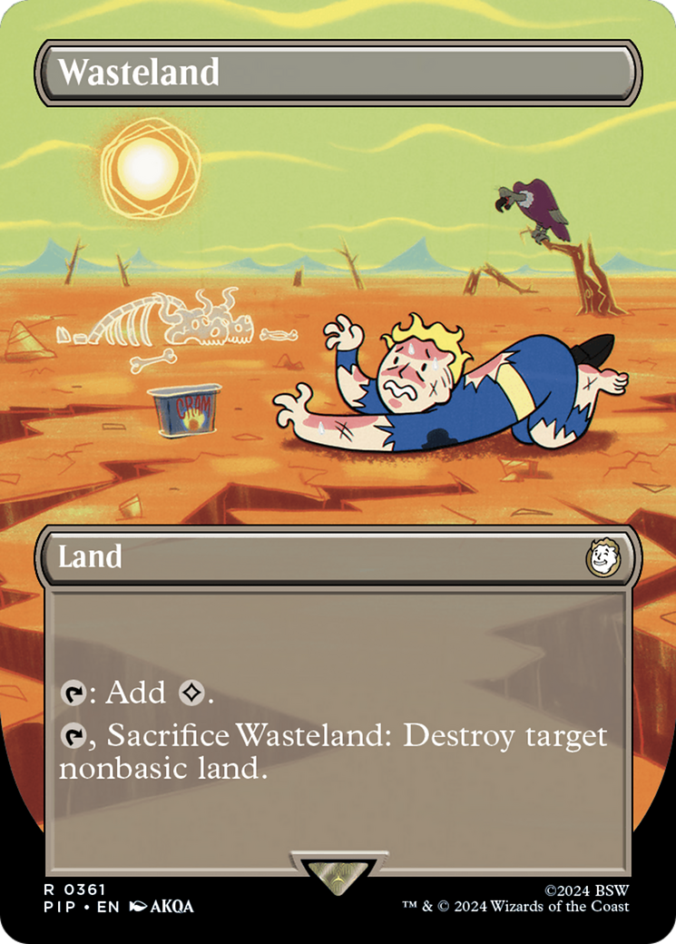 Wasteland (Borderless) (PIP-361) - Fallout (Borderless)