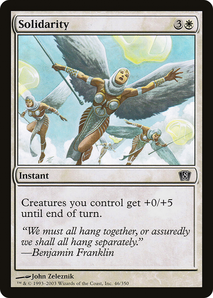 Solidarity (8ED-046) - 8th Edition Foil