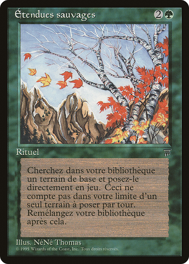 Untamed Wilds (French) - "Etendues sauvages" (REN-163) - Renaissance