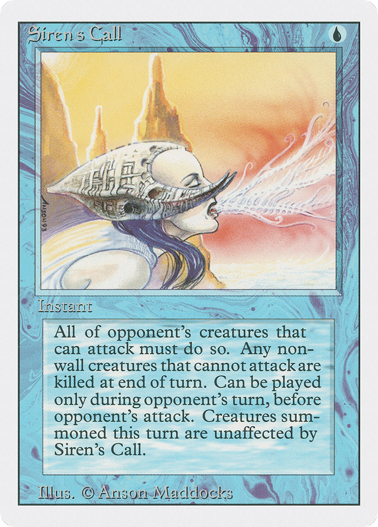 Siren's Call (3ED-080) - Revised Edition