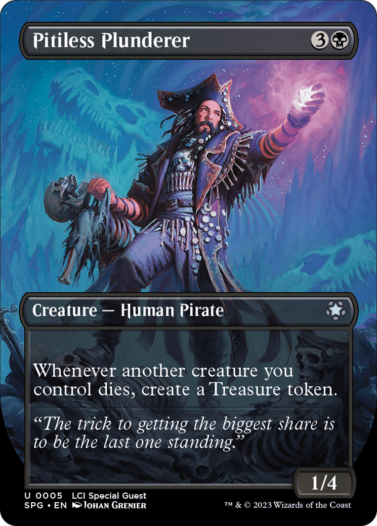 Pitiless Plunderer (Borderless) (SPG-005) - Special Guests (Borderless)