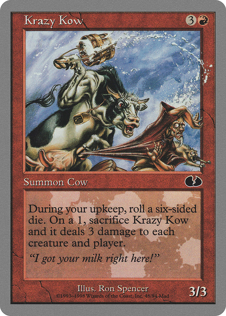 Krazy Kow (UGL-048) - Unglued