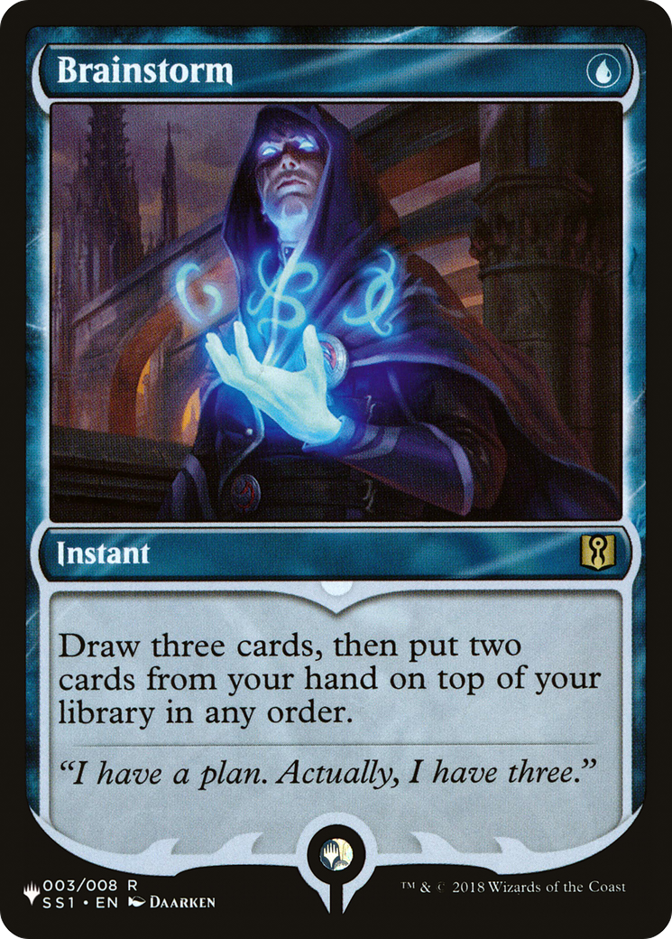 Brainstorm (SS1) (LIST-SS1-3) - The List