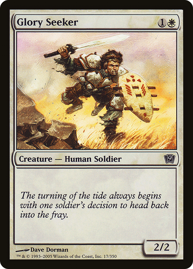 Glory Seeker (9ED-017) - 9th Edition Foil