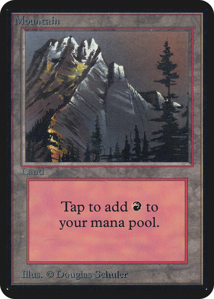 Mountain (A) (LEA-292) - Limited Edition Alpha
