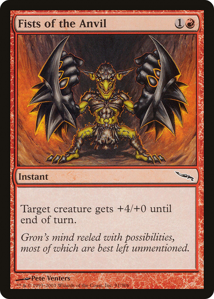 Fists of the Anvil (MRD-091) - Mirrodin