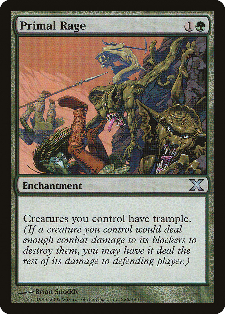 Primal Rage (10E-286) - Tenth Edition