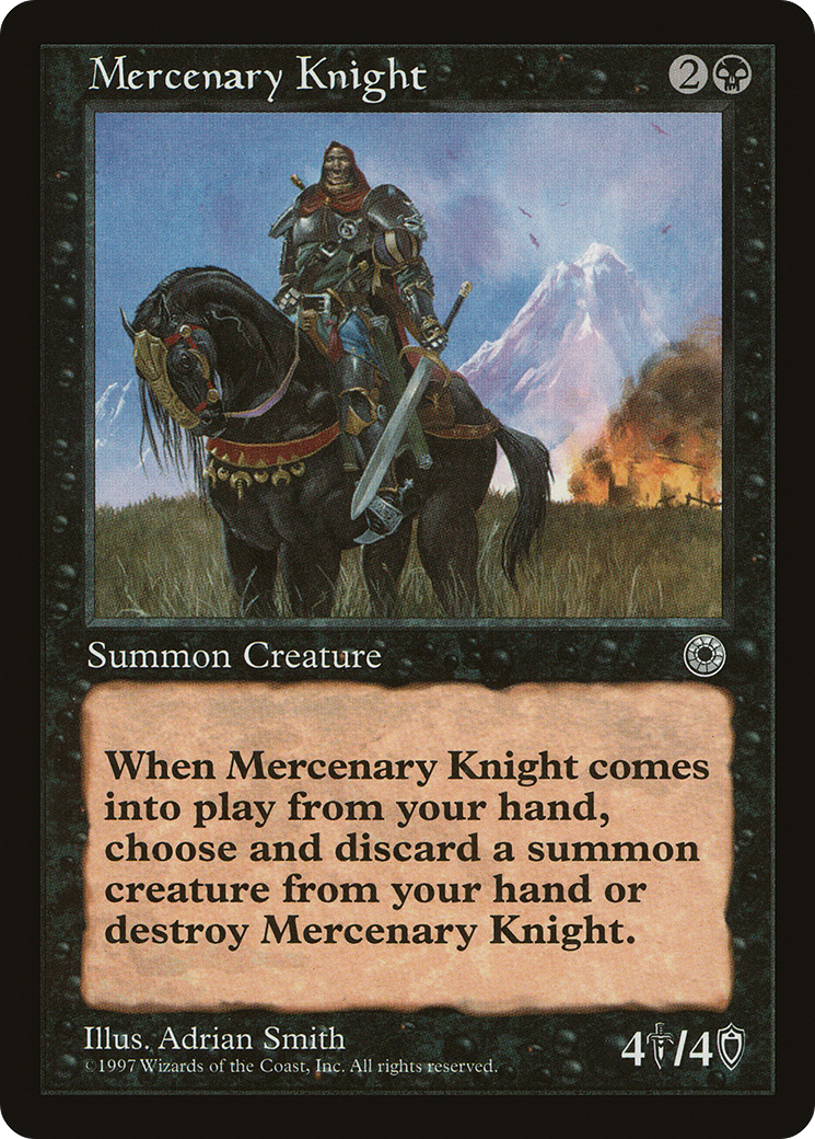Mercenary Knight (POR-99) - Portal