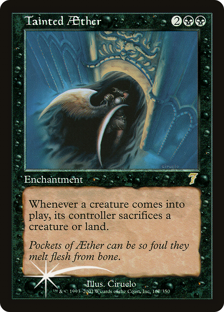 Tainted Aether (7ED-167) - 7th Edition