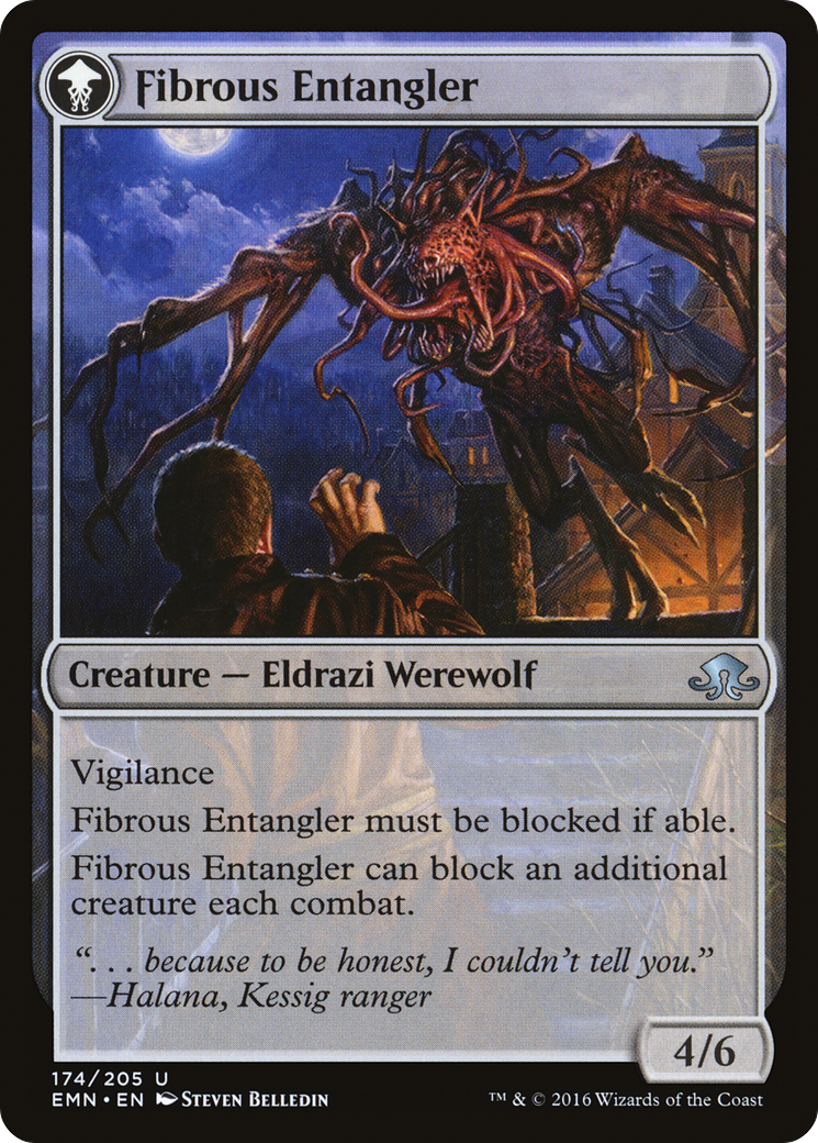 Tangleclaw Werewolf (EMN-174) - Eldritch Moon Foil