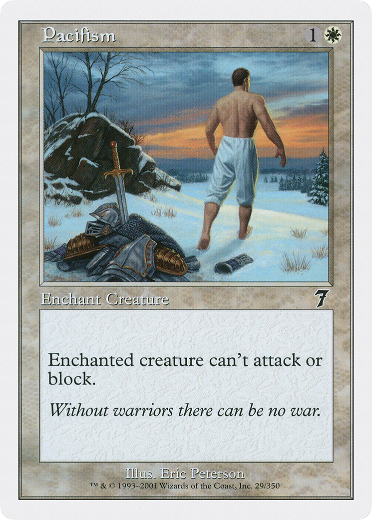 Pacifism (7ED-029) - 7th Edition Foil