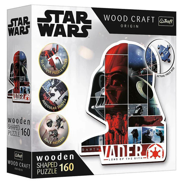 Puzzle - Star Wars - Woodcraft - Darth Vader 160 Piece