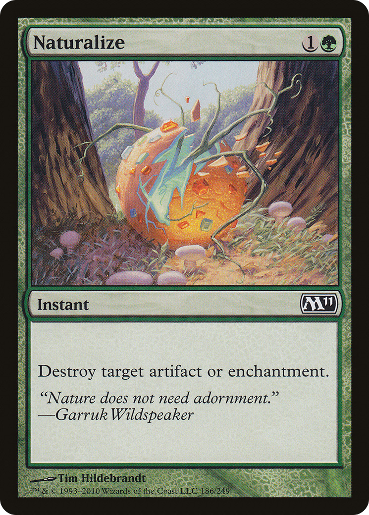Naturalize (M11-186) - Magic 2011