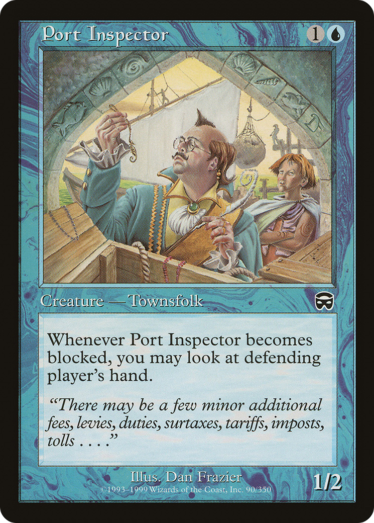 Port Inspector (MMQ-090) - Mercadian Masques